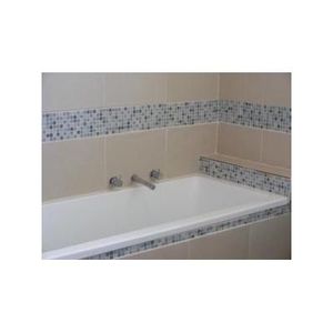 bathroom renovation  new bath & tiles