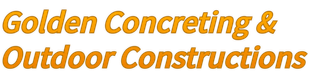 Golden Concreting & Outdoor Constructions Logo