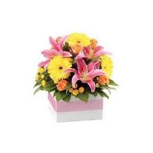 Buy a cute funky flower box for her she will love this surprise