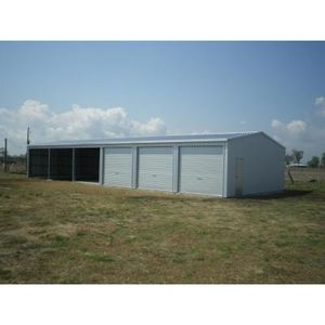 6 X 18 Shed Open and Enclosed