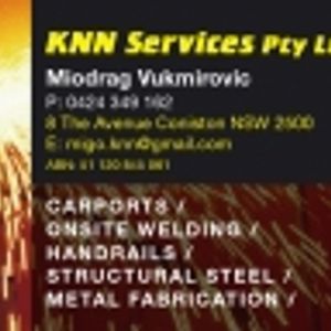 Logo for KNN Services Metal Fabrication NSW