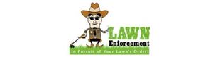 Lawn Enforcement Lawn Mowing Melbourne Logo