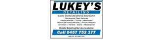Lukeys Car Detailing Rockhampton Logo