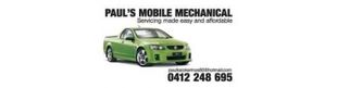 Mobile Mechanic Brisbane Paul's Mobile Mechanical Logo