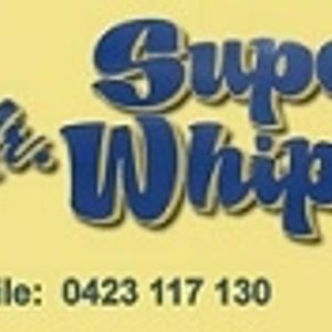 Logo for Mr Super Whipp Ice Cream Van Perth
