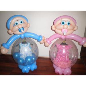 Balloon babies are a great gift for baby shower or the new mother.