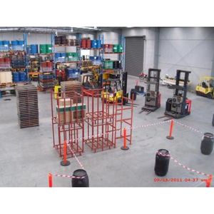 One of the largest training warehouses you will find in training room.