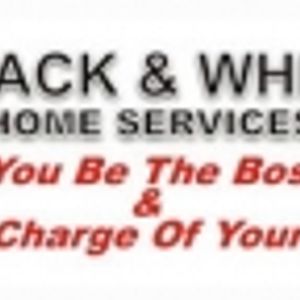 Logo for Black & White Home Services