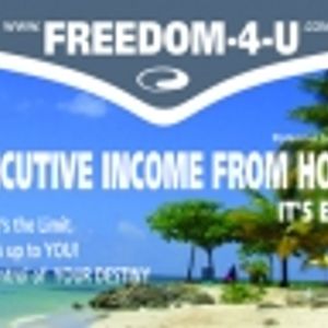 Logo for Freedom4U A Home Based Business With Huge Returns