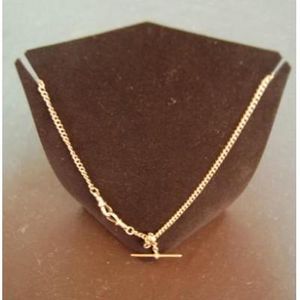 9ct rose gold Fob Watch Chain