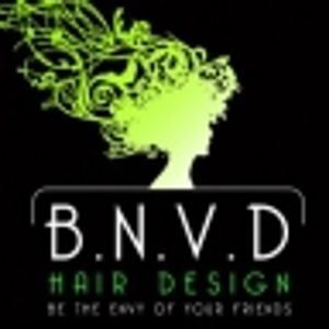 Logo for B.N.V.D Hair Design - Hair Extensions Brisbane