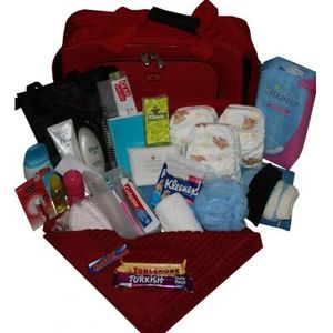 This hamper os perfect for that expectant mum who needs help to pack her hospital bag. Contains all the necessities for her stay in hospital.