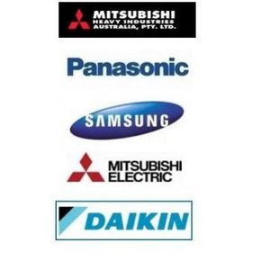 Mitsubishi
Panasonic
Samsung
Daikin