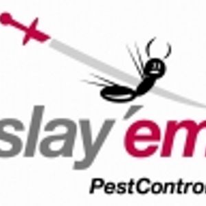 Logo for Slay'em Pest Control