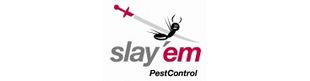 Slay'em Pest Control Logo