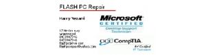 Flash PC Repair Logo