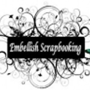 Logo for Embellish Scrapbooking Supplies