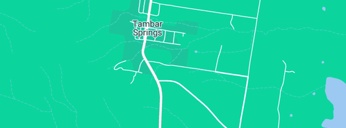 Map showing the location of Bush Nursing Asscn in Tambar Springs, NSW 2381