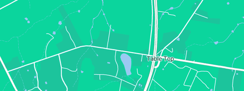 Map showing the location of Magic Design Workshop in Table Top, NSW 2640