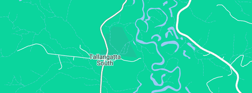 Map showing the location of Pigs Point in Tallangatta South, VIC 3701