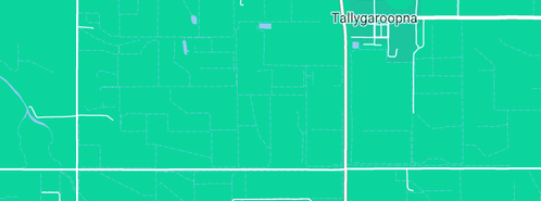 Map showing the location of Trevic Park Equine Agistment Centre Goulburn Valley in Tallygaroopna, VIC 3634