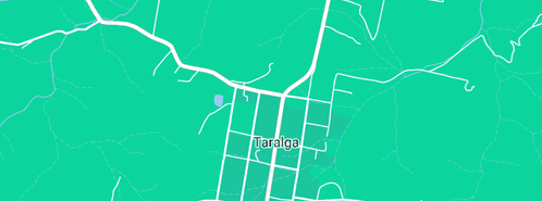 Map showing the location of Taralga Country Constructions in Taralga, NSW 2580