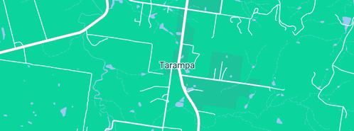 Map showing the location of Lockyer Bins in Tarampa, QLD 4311
