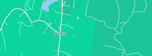 Map showing the location of Teraki Cottages in Taranna, TAS 7180