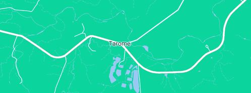 Map showing the location of Bare Rock in Tarome, QLD 4309