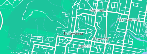 Map showing the location of NSC Enterprise Solutions Pty Ltd in Tarrawanna, NSW 2518