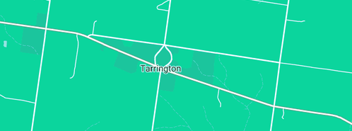 Map showing the location of Lutheran Church in Tarrington, VIC 3301