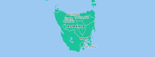 Map showing the location of Allan Miranda Immigration Lawyer in Tasmania