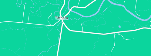 Map showing the location of Flood Reserve Vineyard in Tatham, NSW 2471