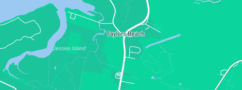 Map showing the location of Outdoor Obsessions in Taylors Beach, NSW 2316