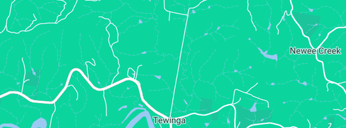 Map showing the location of Paper Horse Design & Publishing in Tewinga, NSW 2449