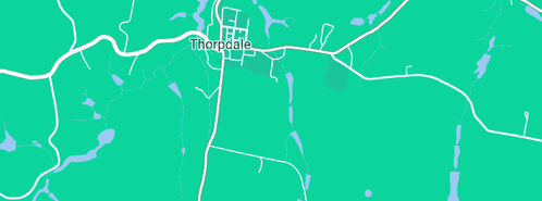 Map showing the location of Thorpdale Newsagency & Milkbar in Thorpdale, VIC 3835