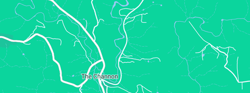 Map showing the location of Tree Shape in The Channon, NSW 2480