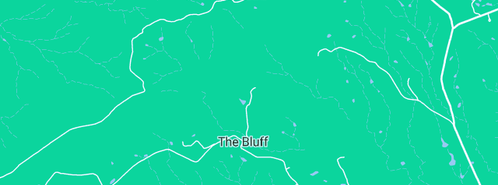 Map showing the location of Marburg Weather Radar in The Bluff, QLD 4340