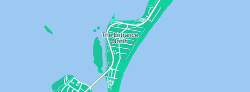 Map showing the location of Mi Cantina in The Entrance North, NSW 2261