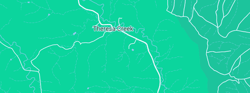Map showing the location of Big Valley Braford Stud in Theresa Creek, NSW 2469