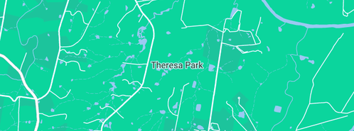 Map showing the location of Theresa Park Plumbing Service in Theresa Park, NSW 2570