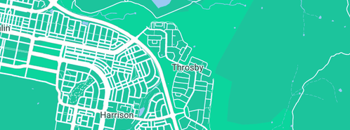 Map showing the location of LED Solution in Throsby, ACT 2914