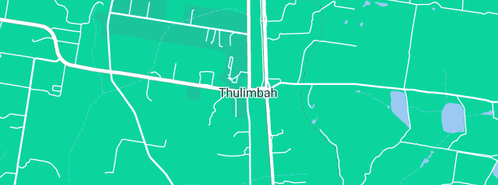 Map showing the location of Thulimbah Welding Works in Thulimbah, QLD 4376