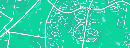 Map showing the location of Thurgoona Public School in Thurgoona, NSW 2640