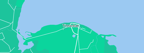 Map showing the location of Tinnanbar Boat Ramp in Tinnanbar, QLD 4650