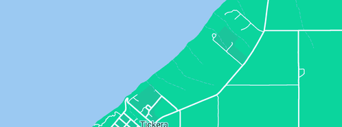 Map showing the location of Short S J in Tickera, SA 5555