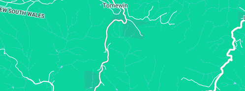Map showing the location of Aerograffix in Tomewin, NSW 2484