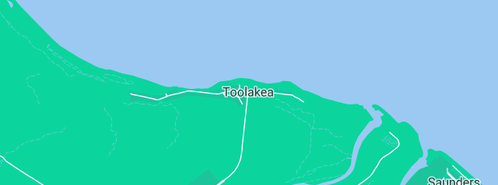 Map showing the location of Playground in Toolakea, QLD 4818
