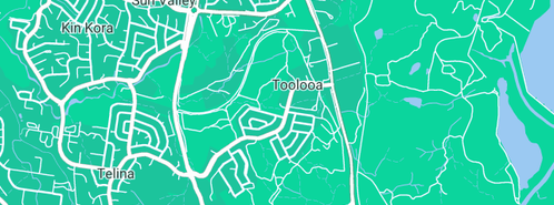 Map showing the location of Portable Electricity Generators Australia in Toolooa, QLD 4680