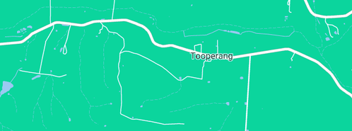 Map showing the location of Tooperang Quarry in Tooperang, SA 5255